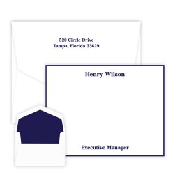 Prominence Card - Raised ink