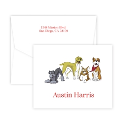 Dog Note - Digital Print - Fairfax Stationery