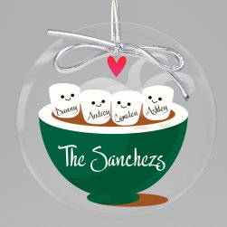 Hot Chocolate Keepsake Printed Ornament 