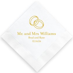 Wedding Napkin - Printed