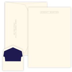 Cove Letter Sheet - Embossed