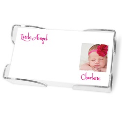 Family Photo List - White with holder