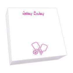 Pickleball Memo Square - White Refill