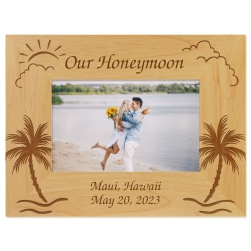 Honeymoon Picture Frame