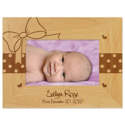 Bella Baby Engraved Picture Frame