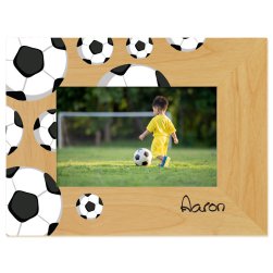 Soccer Printed Picture Frame