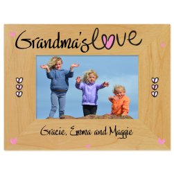 All Heart Printed Picture Frame