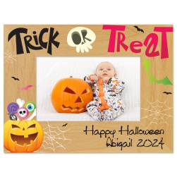 Trick or Treat Printed Picture Frame