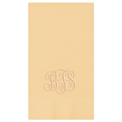 Classic Monogram Color Mist Tint Guest Towel Classic Monogram Color Mist Tint Guest Towel