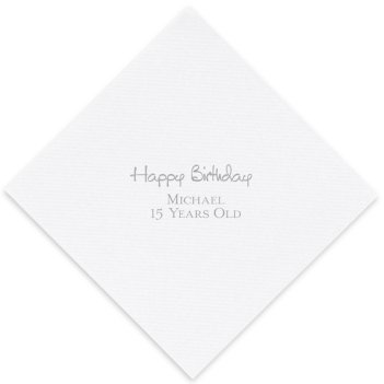 Celebration Luxury AirLaid Napkin - Foil-Pressed