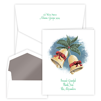 Holiday Bells Note - Digital Print