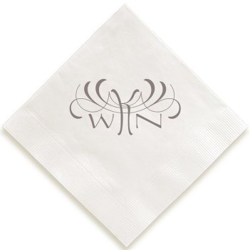 Eminent Monogram Napkin - Printed