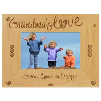 All Heart Engraved Picture Frame