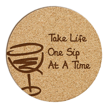 Wine Cork Coaster