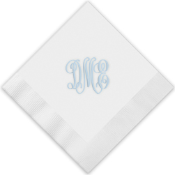 Classic Monogram Color Mist Tint Napkin Classic Monogram Color Mist Tint Napkin